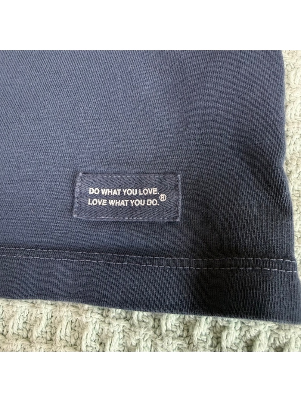 Life is Good Crusher Tee Womens Large Blue Christmas Believe There is Good Shirt - Picture 4 of 9